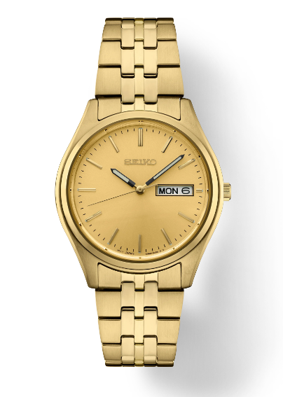 slim fit dress slacks Near Mint 1983 Seiko Ultra-Slim Golden Men's Dress Watch – Mecalco & Co