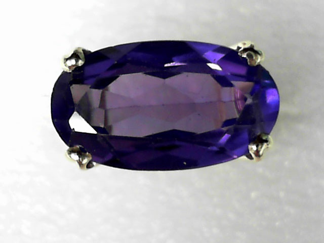 14k Yellow Gold LAB CREATED Color Change Sapphire Vintage Ring, Estate