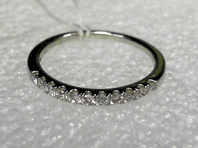 14kt White Gold 1/4 Ctw Diamond Band, New