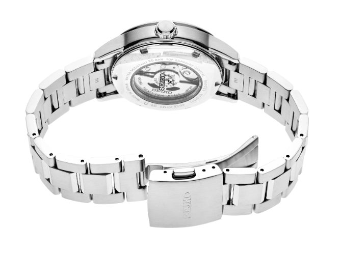 Gents Seiko Steel Prospex "Alpinist" Watch New SPB249