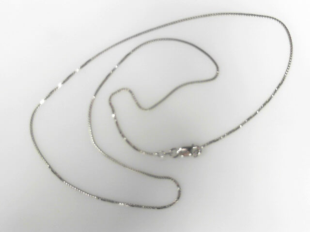 Sterling Silver Box Chain 1.1mm 20"