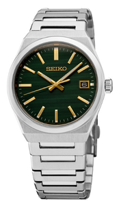 Stainless Steel Seiko Essentual Watch SUR601, New