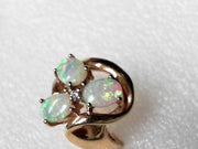 14K Yellow Gold Opal Ring, Estate