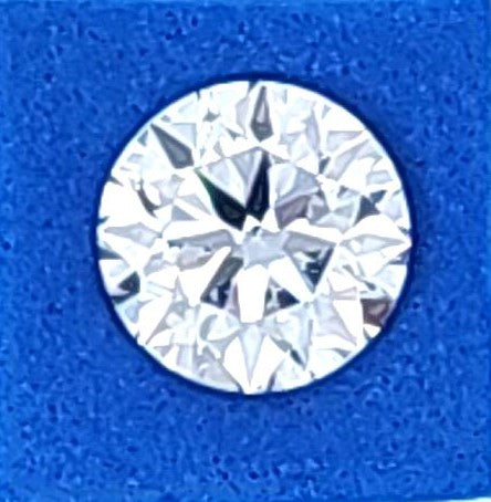 14K White Gold Lab Diamond Ring 3.01  ctw New