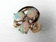 14K Yellow Gold Opal Ring, Estate