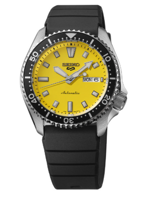 Stainless Steel Seiko 5 Automatic Sports Watch SRPL87, New