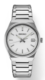 Gent's Stainless Steel Seiko Watch New SUR553