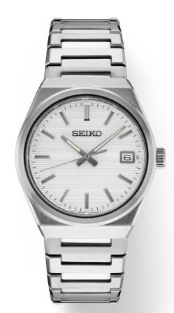 Gent's Stainless Steel Seiko Essentials Watch New SUR553