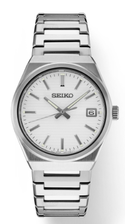 Gent's Stainless Steel Seiko Watch New SUR553