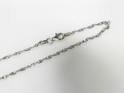Sterling Silver Singapore Chain 1.8mm 24"