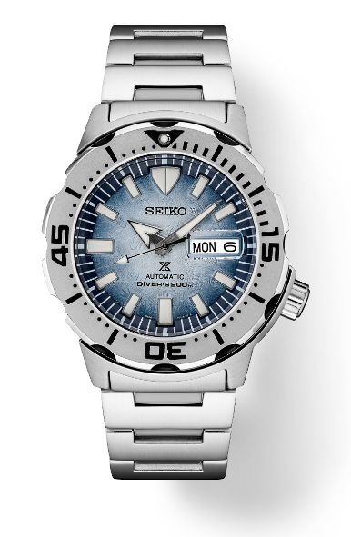 Gent's Stainless Steel Seiko Divers Watch New SRPG57 Penguin Tracks