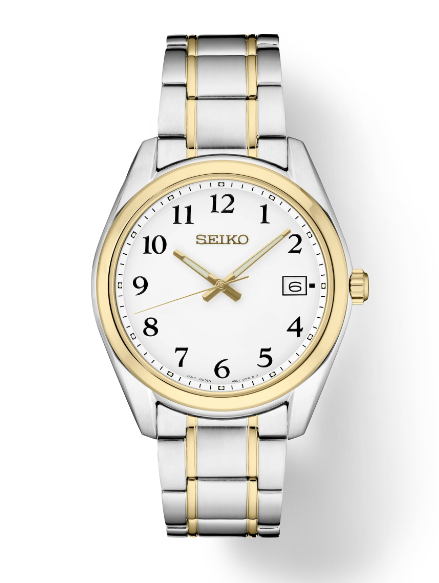 Gent's Two-tone Seiko Watch New SUR460