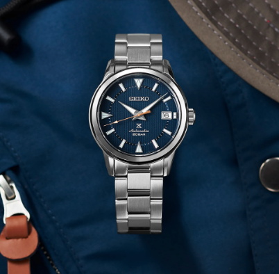 Gents Seiko Steel Prospex "Alpinist" Watch New SPB249