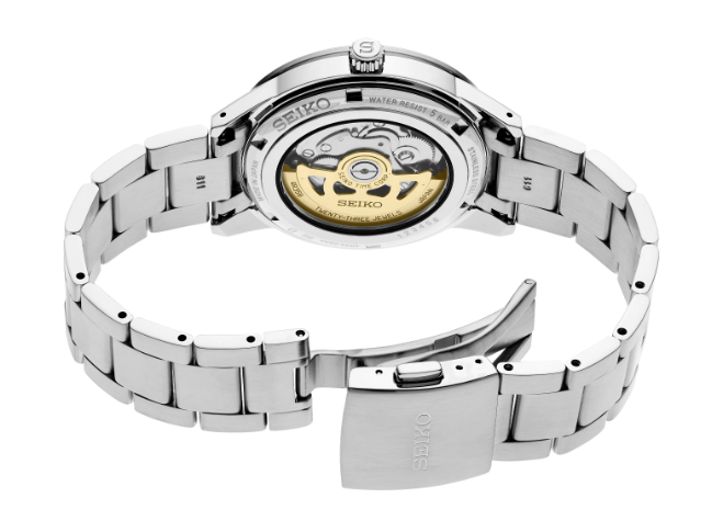 Gent's Stainless Steel Seiko Presage Automatic Watch New SRPG07