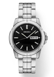 Gent's Stainless Steel Seiko Essentials Watch New SUR355