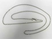 Sterling Silver Cable Chain 1.5mm 20"