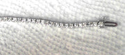 10k White Gold Diamond Tennis Bracelet New 2.00ct