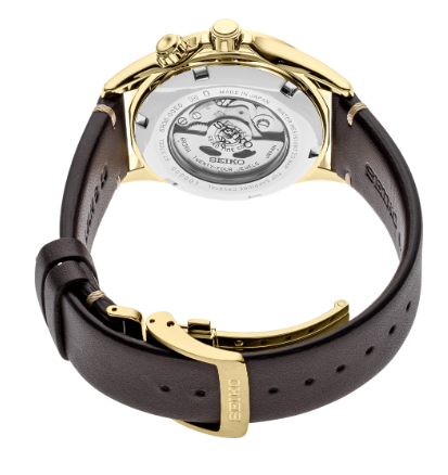 Stainless Steel Gold-Tone Seiko Prospex "Alpinist" Watch New, SPB210