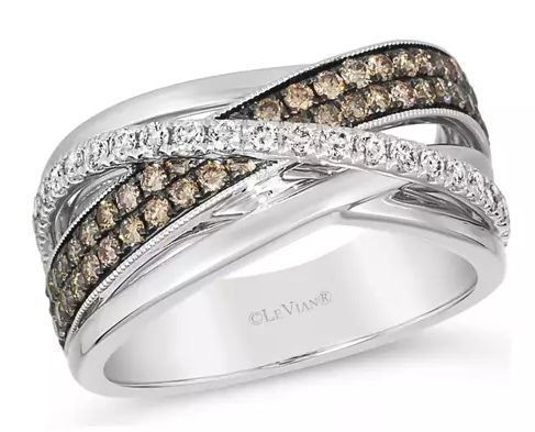 Le Vian® 7/8 ct. t.w. Diamond Ring in 14K White Gold, Estate