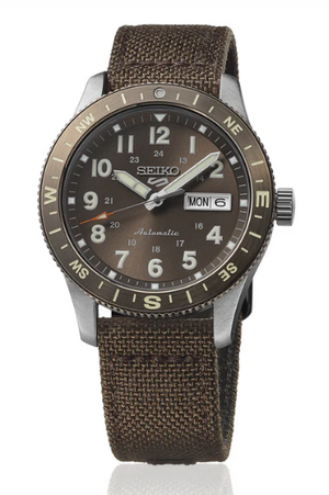 Stainless Steel Seiko 5 Sports Field Watch HDB009, New