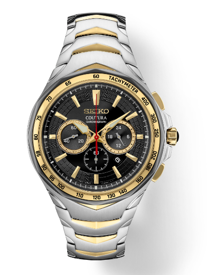 Gent's Stainless Steel Seiko Sport Watch New SRWZ26 Coutura