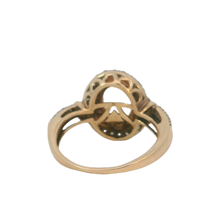 LEVIAN 14K ROSE GOLD MORGANITE RING, ESTATE