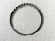 14kt White Gold 1/4 Ctw Diamond Band, New