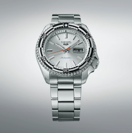 Gent's Stainless Steel Seiko 5 55th Anniversary Special Edition Automatic Divers Watch New SRPK09