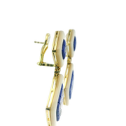 ASCH GROSSBARDT 14K YELLOW GOLD EARRINGS, ESTATE