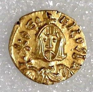 BYZANTINE EMPIRE GOLD TREMISSIS, ESTATE