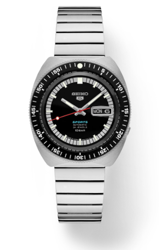 Gent's Stainless Steel Seiko 5 55th Anniversary Special Edition Automatic Divers Watch New SRPK17