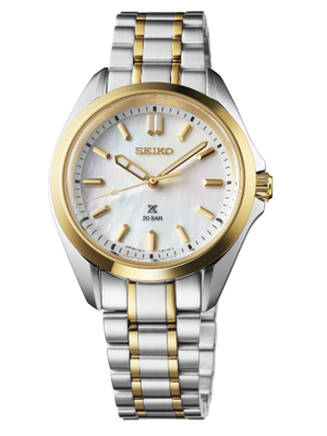 Ladies Two-Toned Seiko Prospex Sea Dive Watch New, SUR608