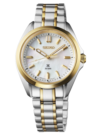Ladies Two-Toned Seiko Prospex Sea Dive Watch New, SUR608