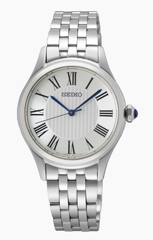 Stainless Steel Seiko Essentials Watch SUR609, New