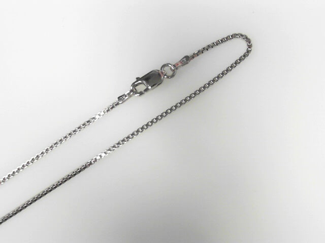 Sterling Silver Box Chain 1.3mm 20"