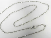 Sterling Silver Singapore Chain 1.8mm 24"