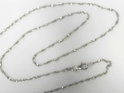 Sterling Silver Singapore Chain 1.8mm 24"