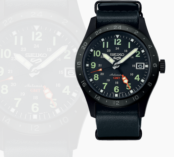 Gent's Stainless Steel Seiko 5 Sport Watch New SSK025