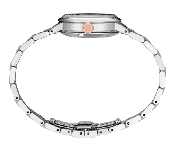 Ladys Two-Tone Steel Seiko Presage Automatic Watch New SRE009