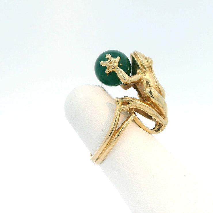14K YELLOW VINTAGE FROM RING, ESTATE