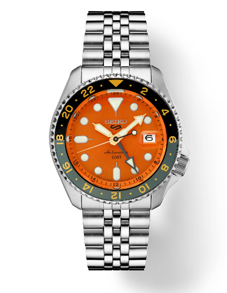 Gent's Stainless Steel Seiko 5 Divers Watch New SSK005
