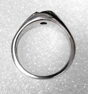 Platinum Man's Natural Diamond Ring Estate