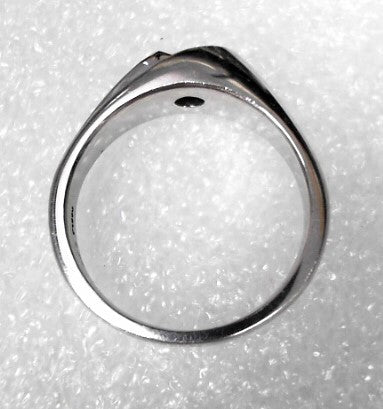 Platinum Man's Natural Diamond Ring Estate