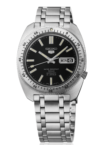 Stainless Steel Seiko 5 Heritage Limited Edition Automatic Sport Watch, New, SRPL93