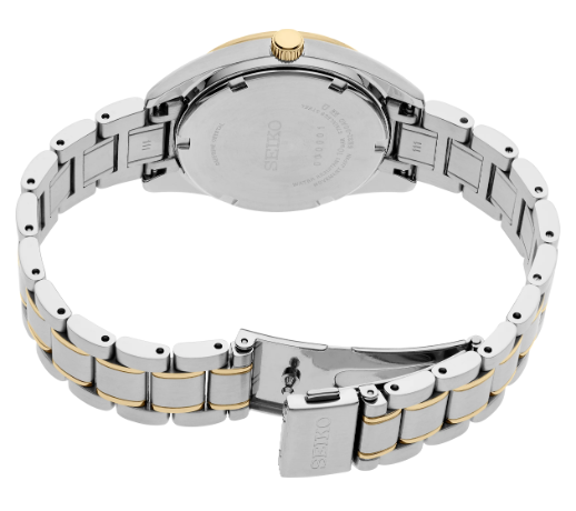 Ladies Two-Tone Seiko Essentials Watch New SUR582