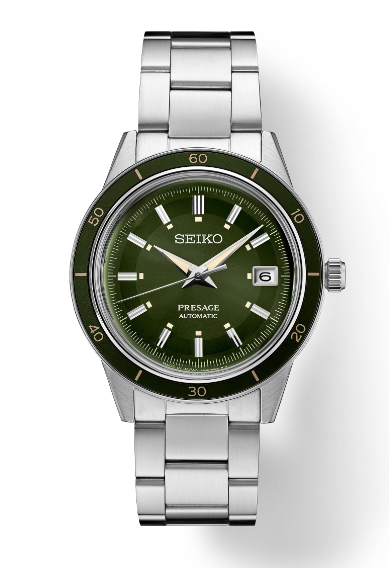 Gent's Stainless Steel Seiko Presage Automatic Watch New SRPG07