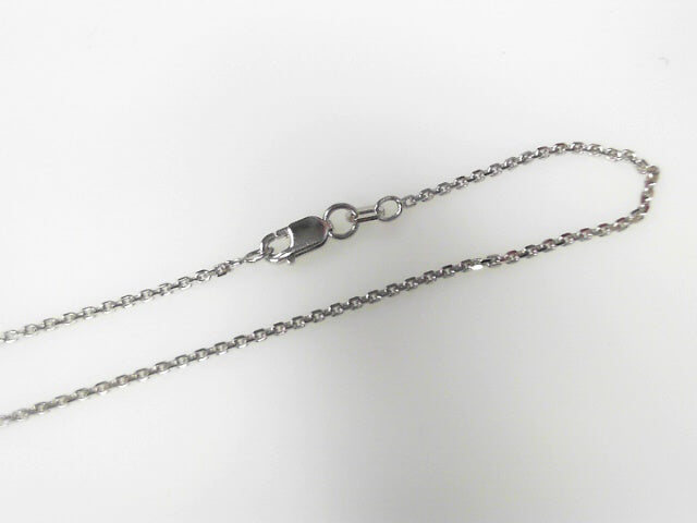 Sterling Silver Diamond-Cut Cable Chain 1.4mm 22"