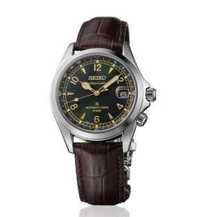 Stainless Steel Seiko Alpinist Automatic Watch SPB507, New