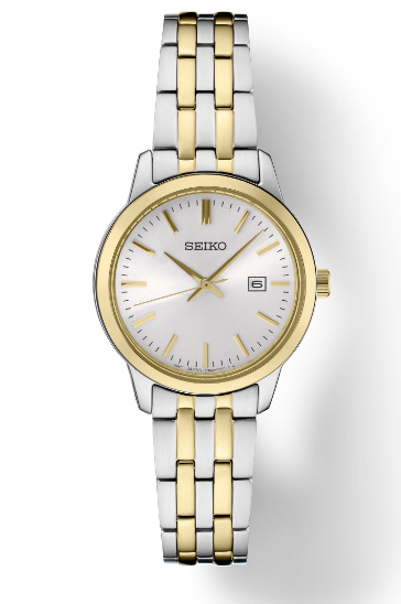 Lady's Two-tone Seiko Essential Watch New SUR410