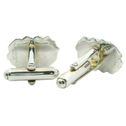 Tiffany & Co Cufflinks 18k Gold + Sterling Silver Estate